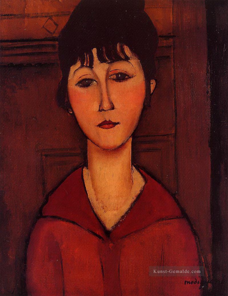 Kopf eines jungen Mädchens 1916 Amedeo Modigliani Ölgemälde